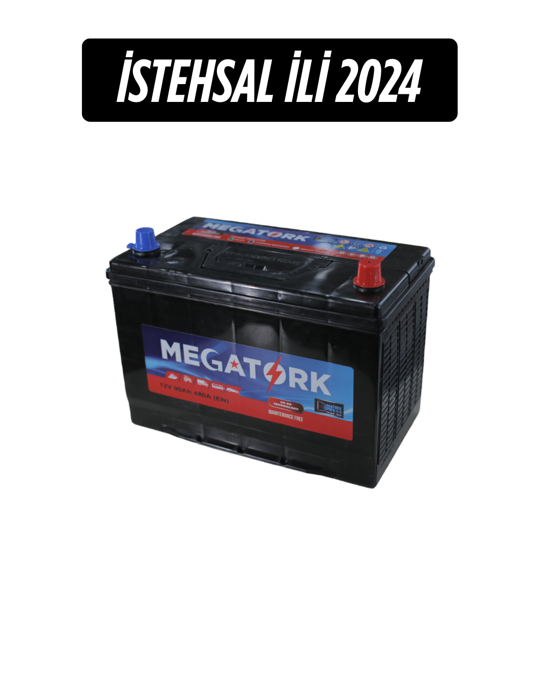 90 AH 12V N70-SMF-B01-(0)-(A) MEGATORK AKU ASİA (2024)