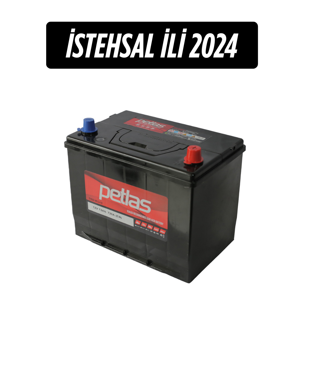 72 AH 12V D26/N50-SMF-B(01)-(0)-(A) PETLAS ASİAN (2024)
