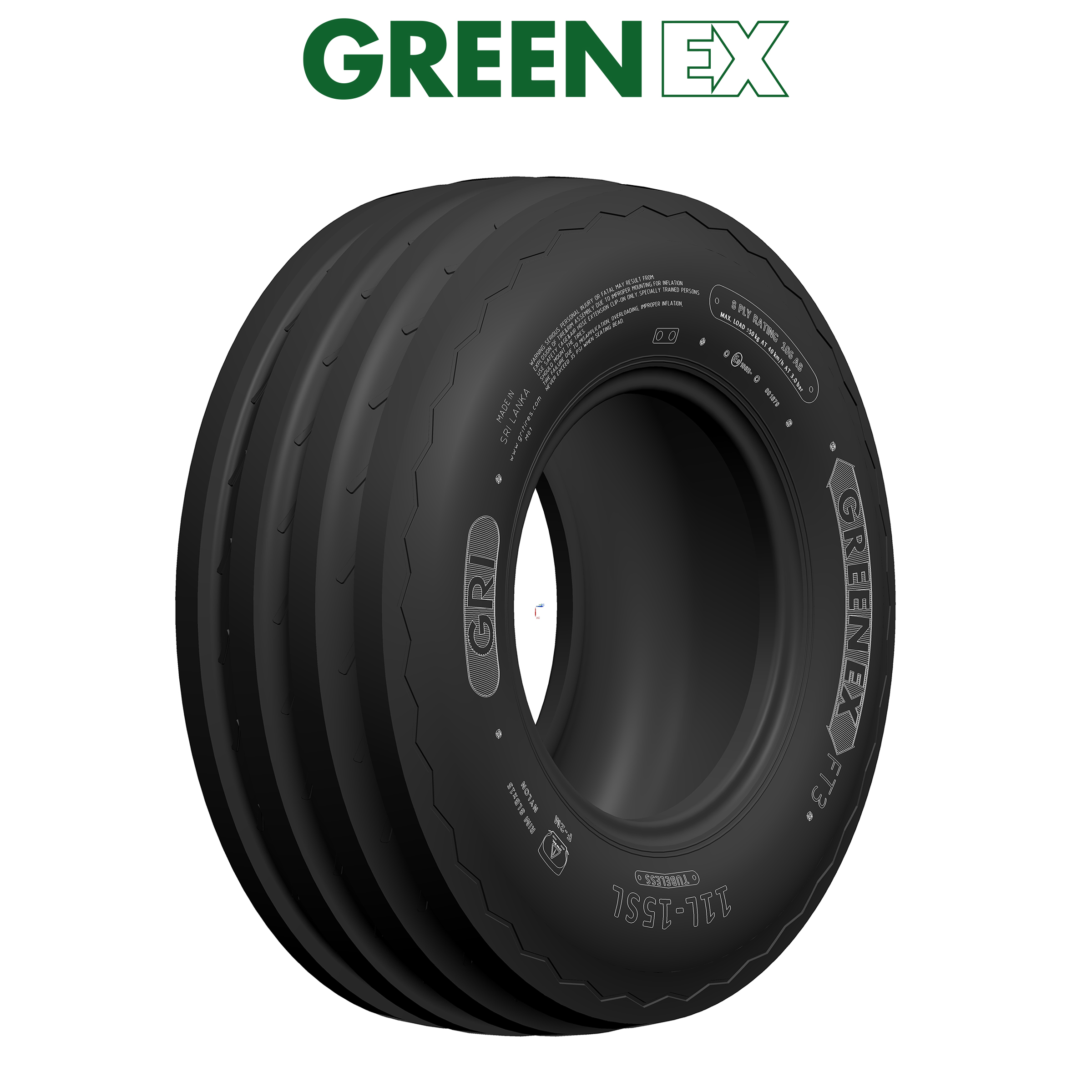 9.5L-15 GRI GREEN EX FT3 8 F-2M TL