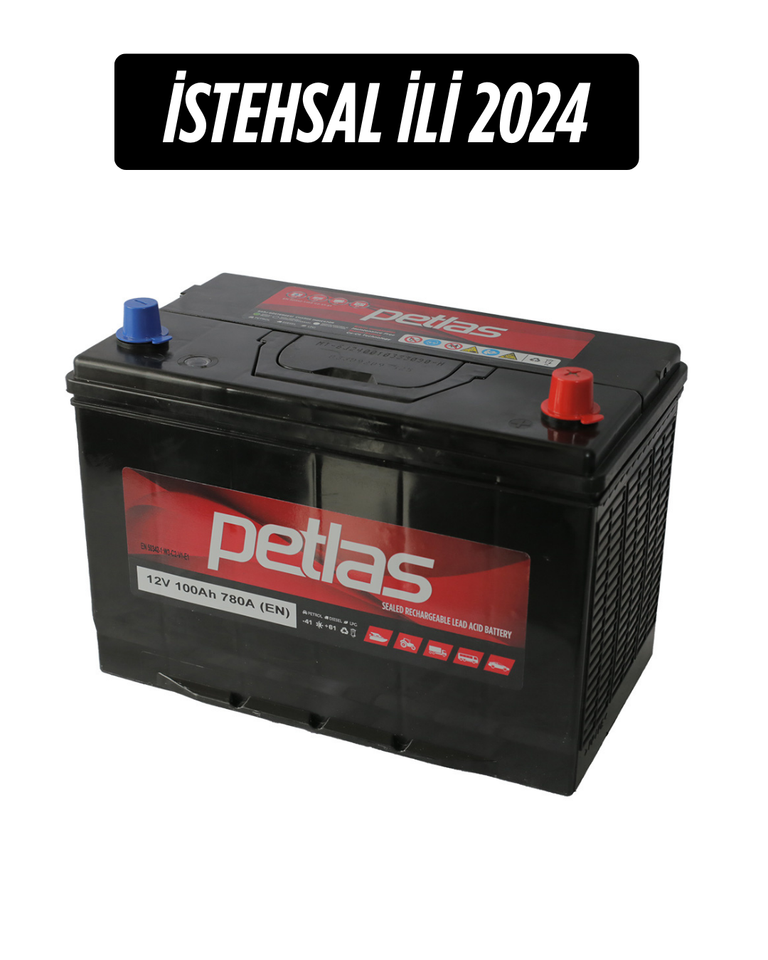 100 AH 12V D31/N70-SMF-B(01)-(0)-(A) PETLAS ASİAN (2024)