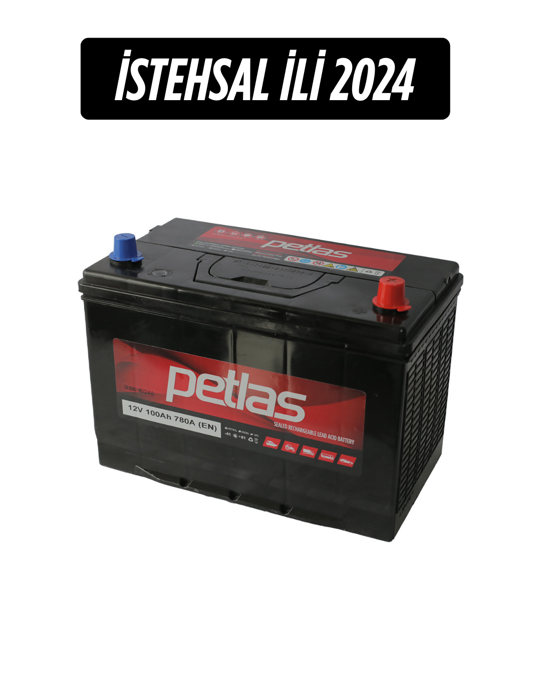 105 AH 12V D31/N70-SMF-B(01)-(0)-(A) PETLAS ASİAN (2024)