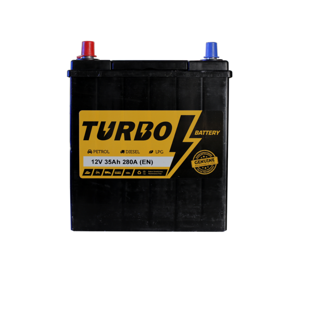 35 AH 12V  (SOL+)NS40-SMF-B0-(1)-(B)- TURBO AKU ASIAN