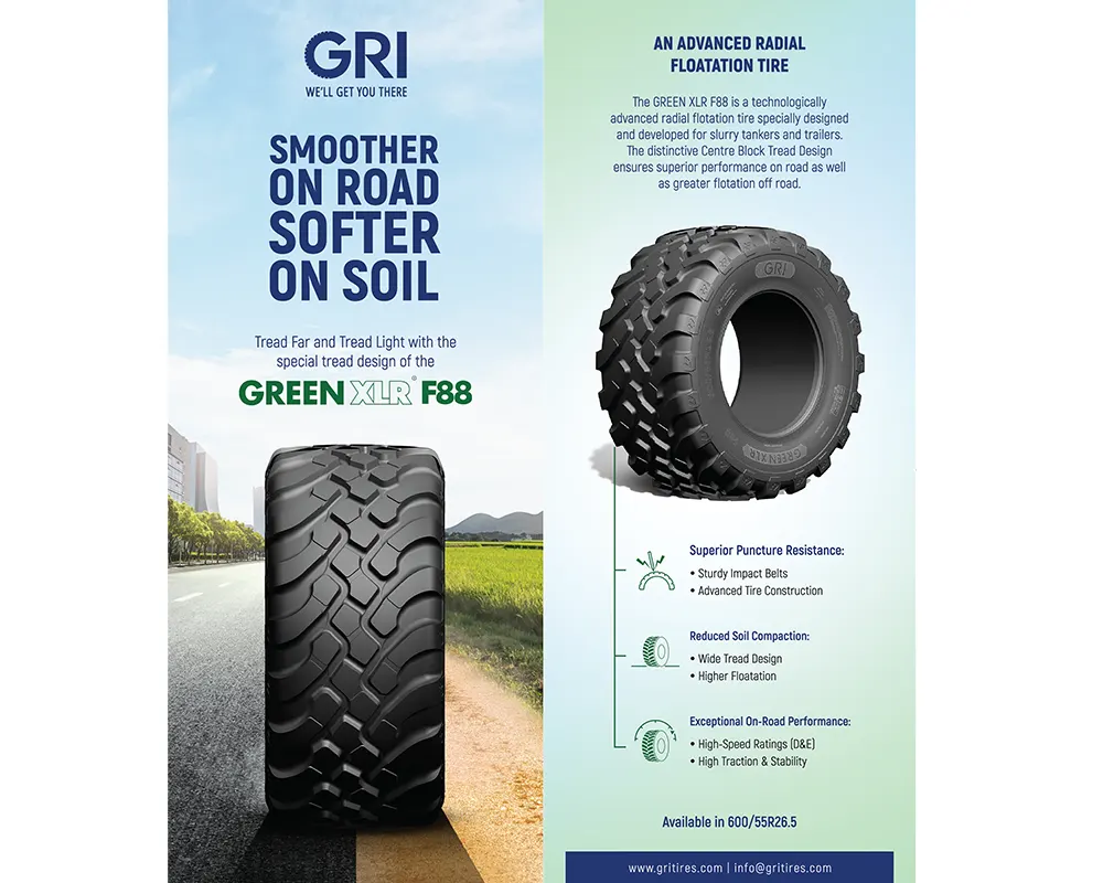710/50R26.5 GRI GREEN XLR F88 172D/169E I-3 TL