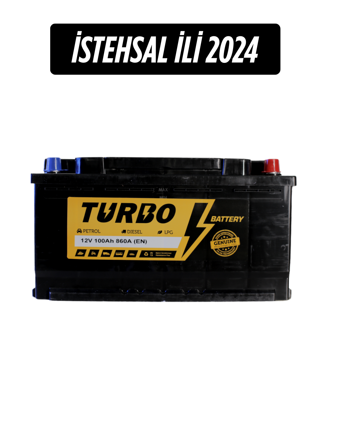 100 AH 12V L5-SMF-B13-(0)-(A)- TURBO AKU EUROPE (2024)