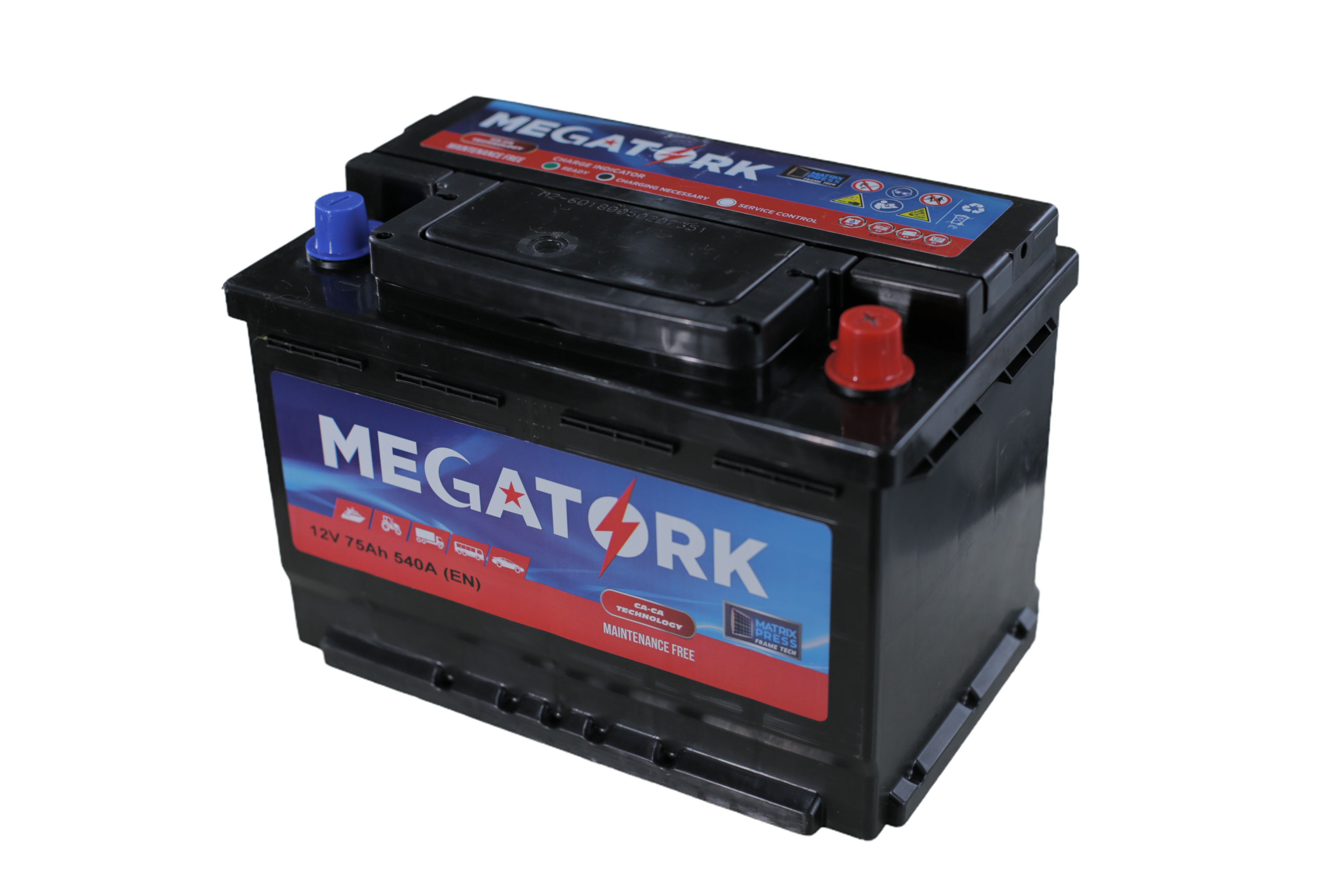75 AH 12V L3-SMF-B(13)-(0)-(A) MEGATORK EUROPE