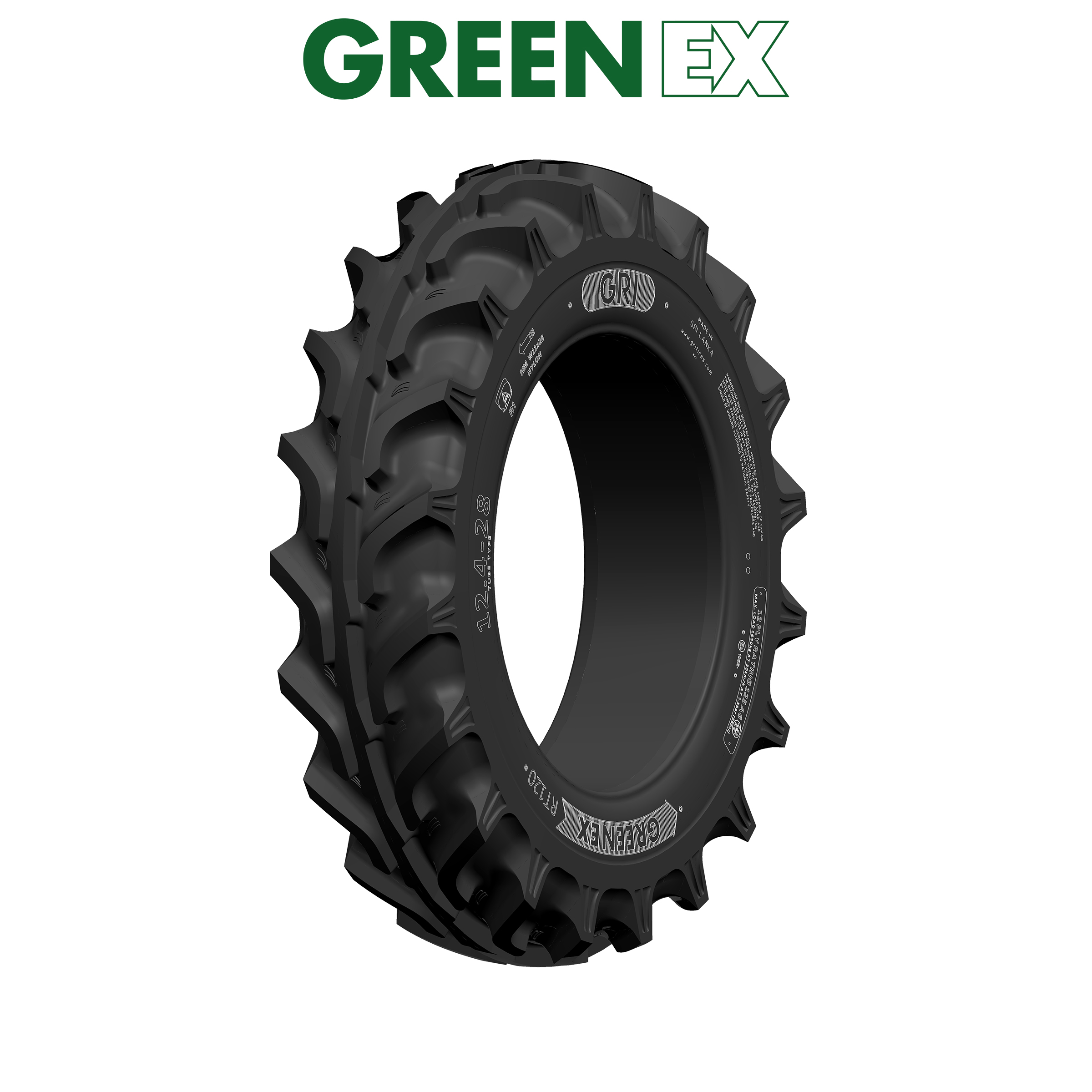 12.4-28 GRI GREEN EX RT120 12 R-1 TL